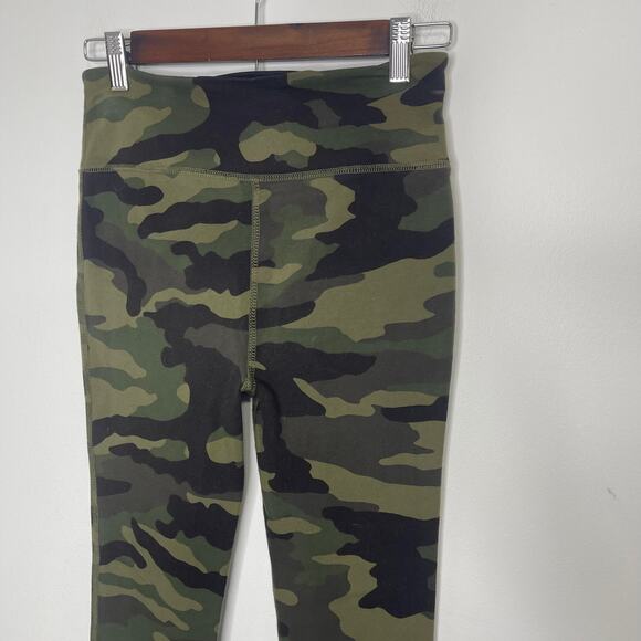 J. Crew leggings size small camo camouflage green  athletic athleisure - Picture 2 of 13